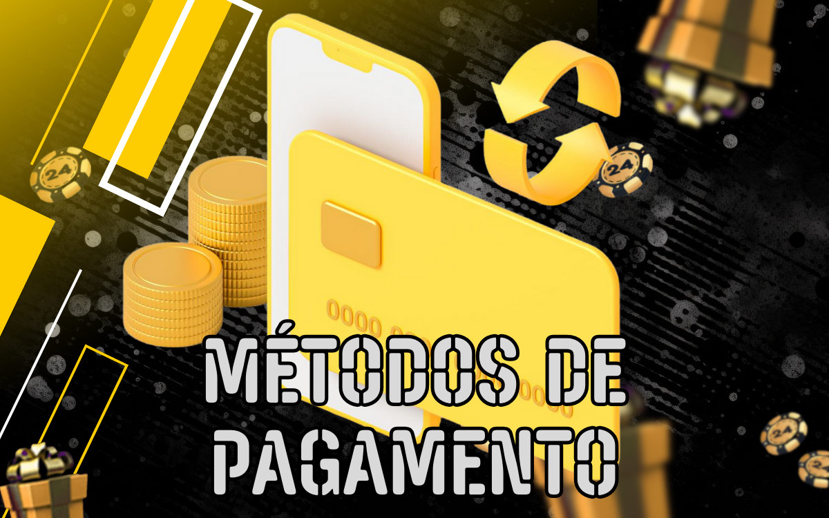 Métodos de pagamento aceitos na 24Slots Brasil 